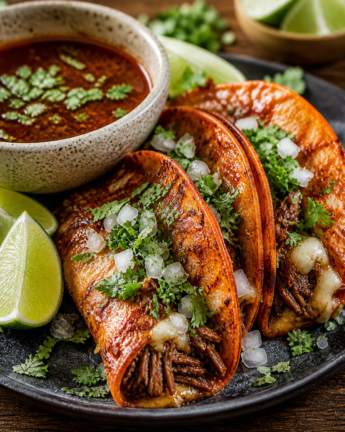 Birria tacos