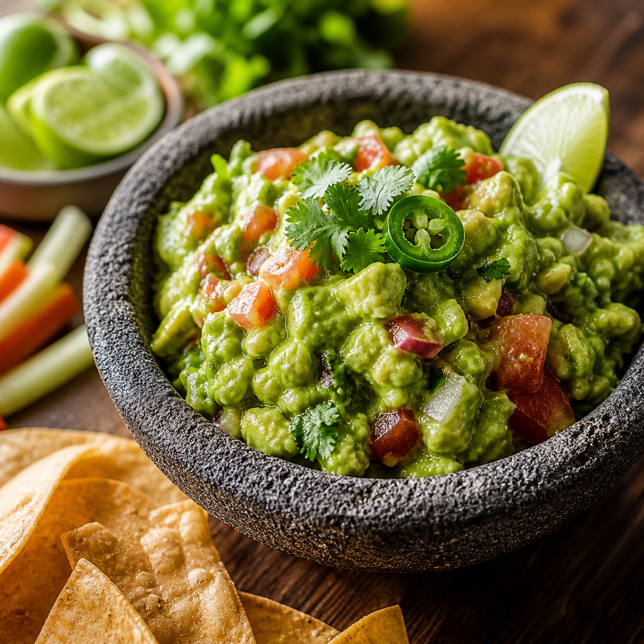 Fresh guacamole