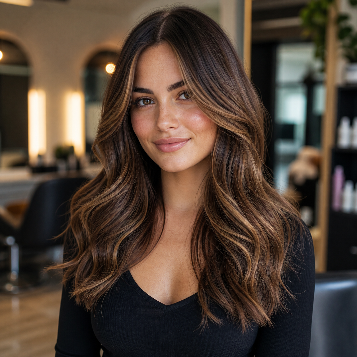 Women's cut and color